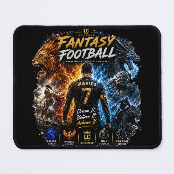 Item preview, Fantasy Football Warrior Soccer Art CR7 Ronaldo designed and sold by LegendCourt.