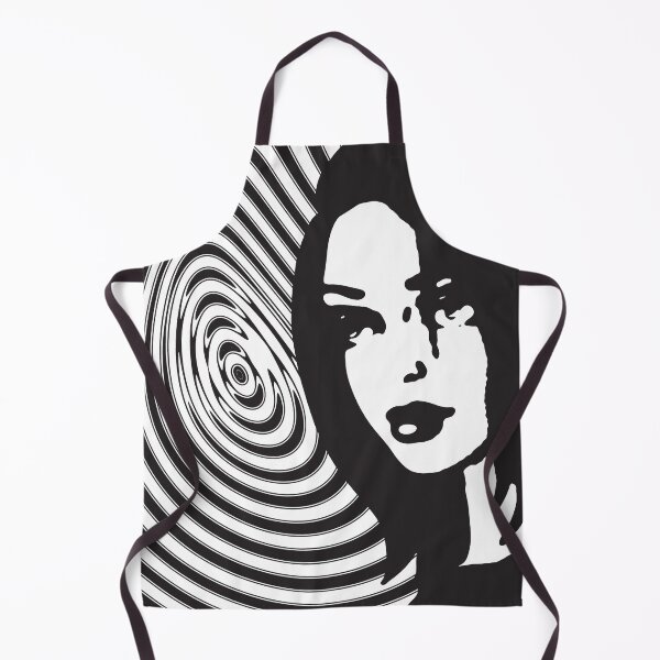 Item preview, Pop and Op art Portrait of a Woman with Abstract Space designed and sold by cremedecolor.