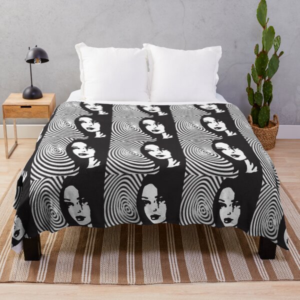Item preview, Pop and Op art Portrait of a Woman with Abstract Space designed and sold by cremedecolor.
