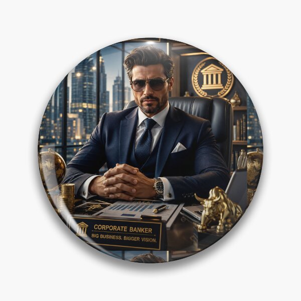 Item preview, Corporate Banker Icon designed and sold by AwesomeDigiShop.