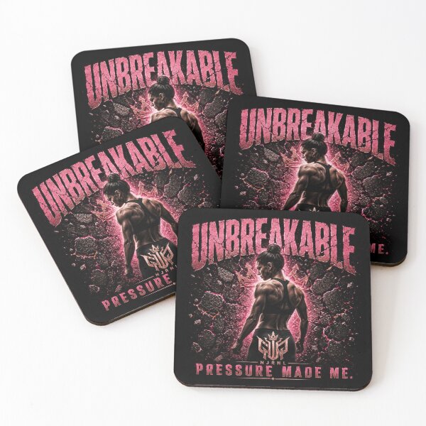 Item preview, Unbreakable – Pressure Made Me Women's Fitness Motivation Design designed and sold by NJRNL Apparel .