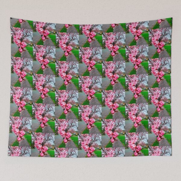 Item preview, Cherry Plum Blossoms designed and sold by KaleidoscopeMeg.