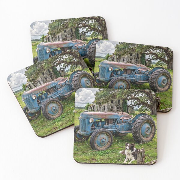 Item preview, Old Tractor and Dog designed and sold by Savannah Gibbs.