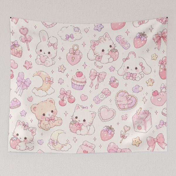 Item preview, Kawaii Dream bunny designed and sold by bashhonkdesign.