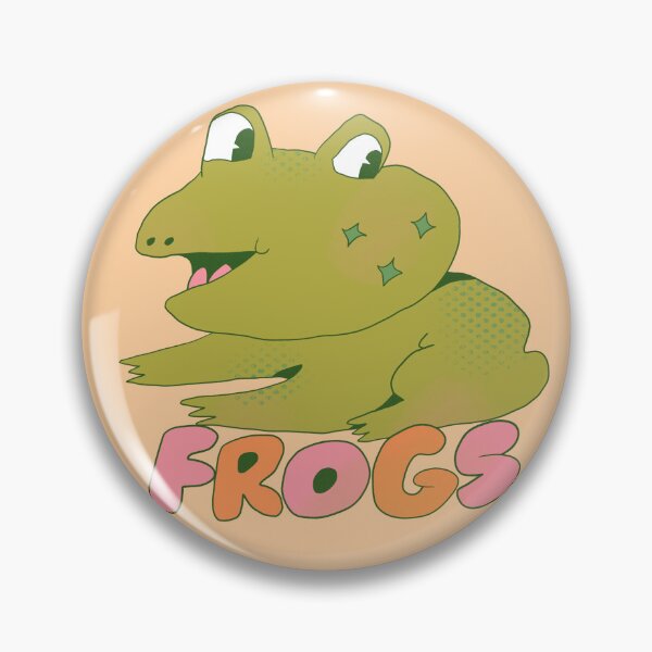 Item preview, Frogs (Orange) designed and sold by yellowflowerhut.