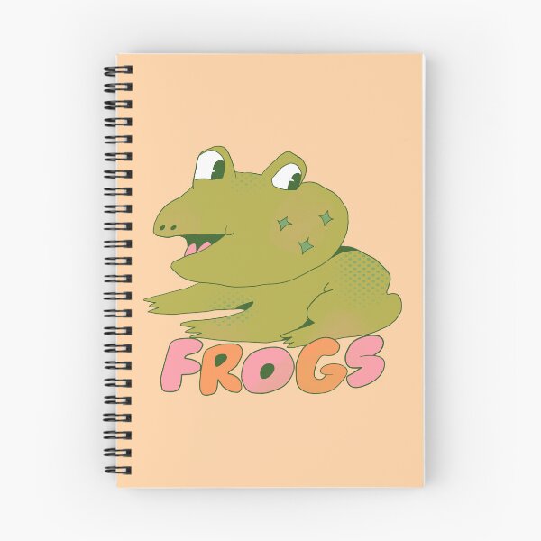 Item preview, Frogs (Orange) designed and sold by yellowflowerhut.