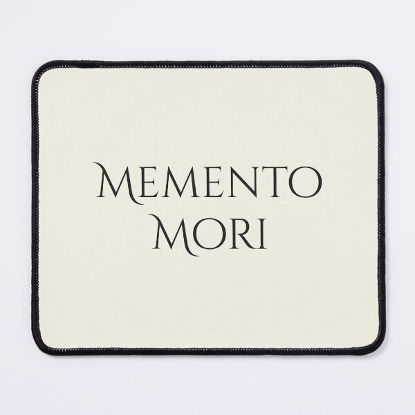 Item preview, Memento Mori | Remember You Must Die | Stoic Latin Quote | Classical Wisdom designed and sold by semenol.