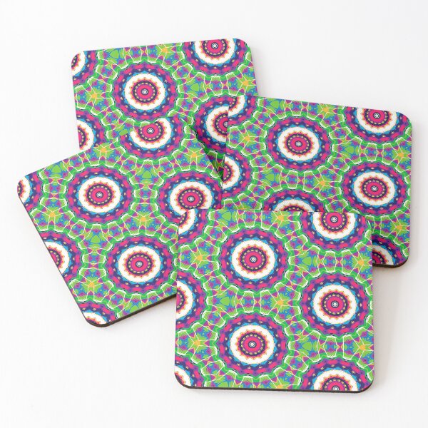 Item preview, Colorful Kaleidoscope Mandala Pattern with Geometric Circles designed and sold by SweetLilith.