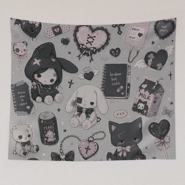 Item preview, Gothic Kawaii Aesthetic designed and sold by bashhonkdesign.
