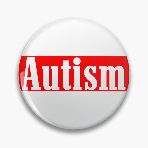 Item preview, Autism Red Banner 001  designed and sold by GlowFYourself.