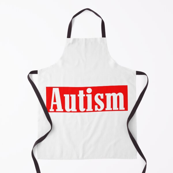 Item preview, Autism Red Banner 001 designed and sold by GlowFYourself.
