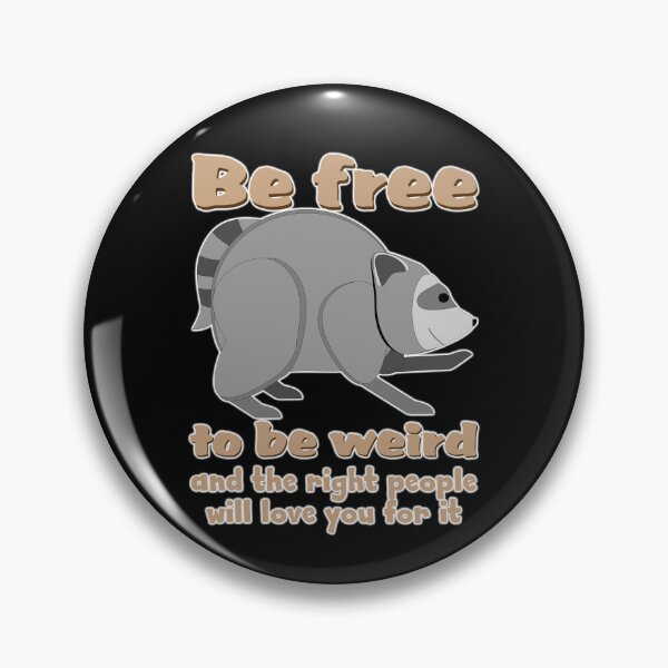 Item preview, Be Free to be Weird (Jimothy) designed and sold by LeatherRebel75.