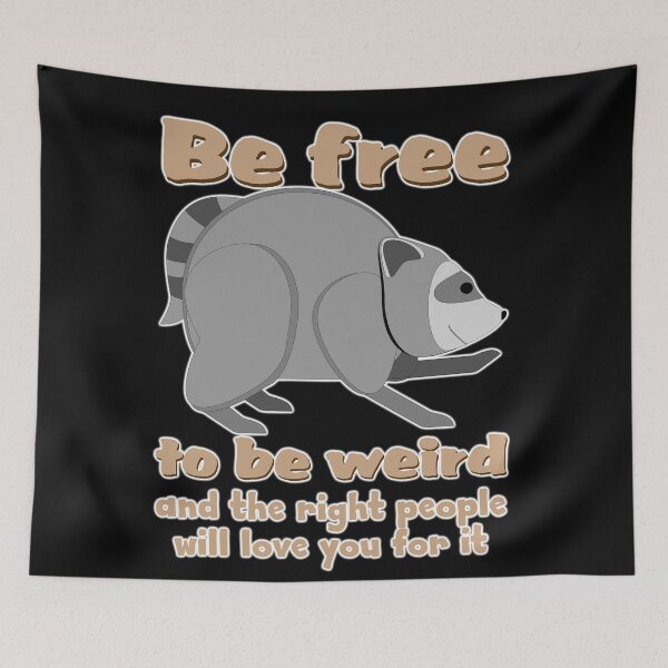 Item preview, Be Free to be Weird (Jimothy) designed and sold by LeatherRebel75.
