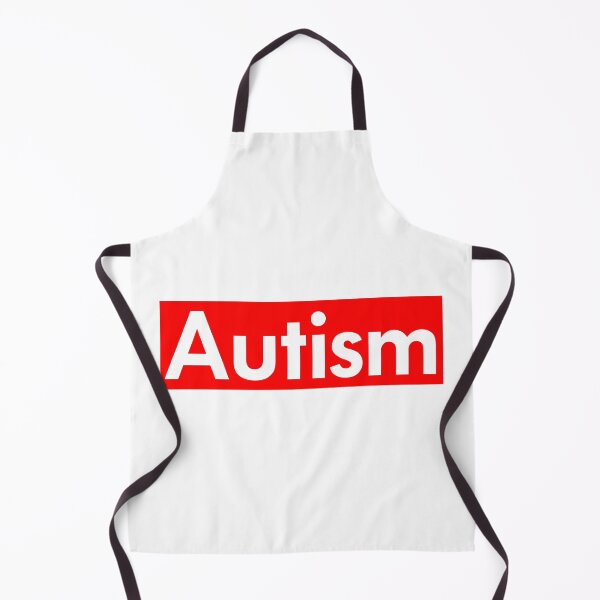 Item preview, Autism Red Banner 002 designed and sold by GlowFYourself.