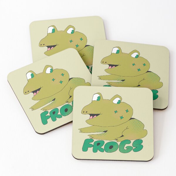 Item preview, Frogs (Green) designed and sold by yellowflowerhut.
