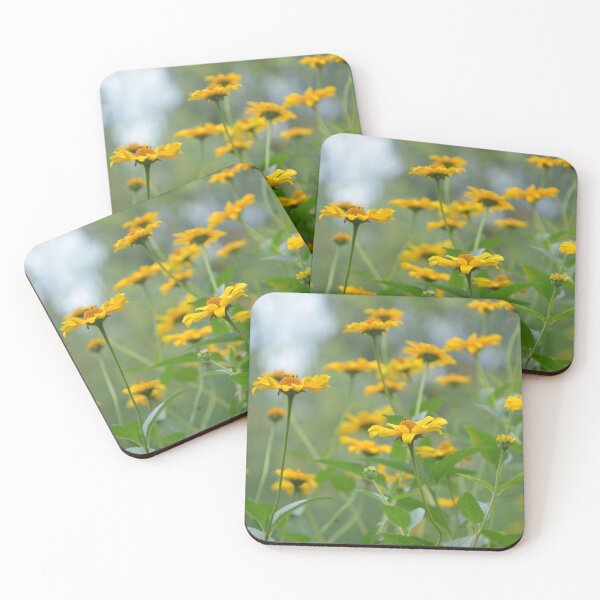 Item preview, Bright Yellow Heliopsis Oxeye Sunflowers in a Wild Summer Meadow designed and sold by MiraNadaPrints.
