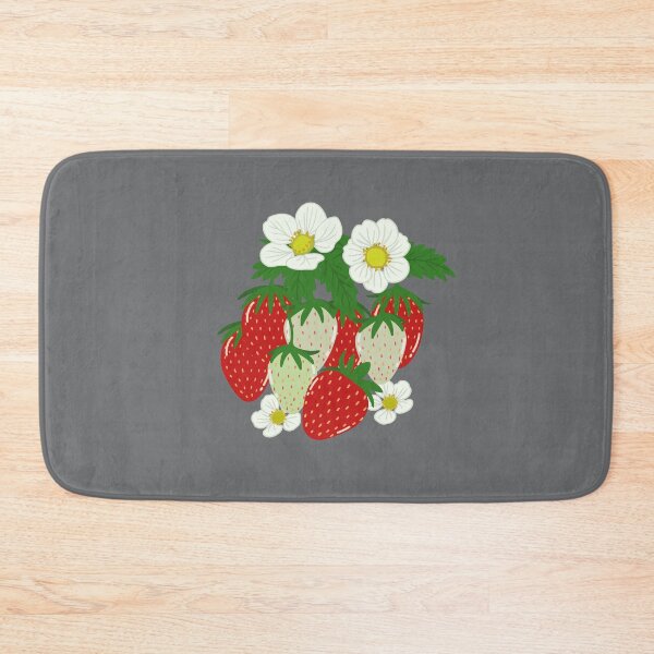 Item preview, Vintage Strawberry Blossom Botanical Illustration Collection designed and sold by Onulodesign.