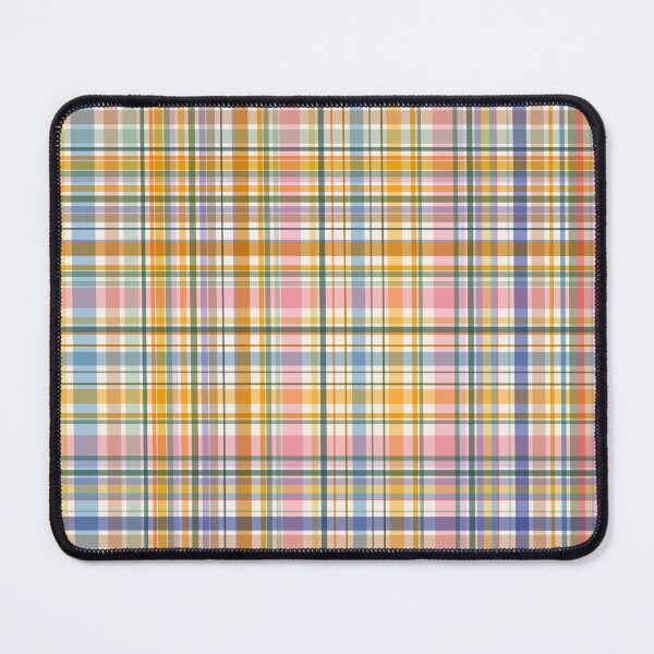 Item preview, Mixed plaid retro pink orange designed and sold by Navitaloves.