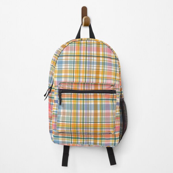 Item preview, Mixed plaid retro pink orange designed and sold by Navitaloves.