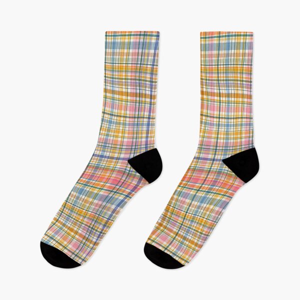 Item preview, Mixed plaid retro pink orange designed and sold by Navitaloves.