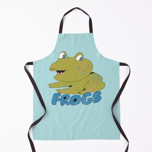 Item preview, Frogs (Blue) designed and sold by yellowflowerhut.