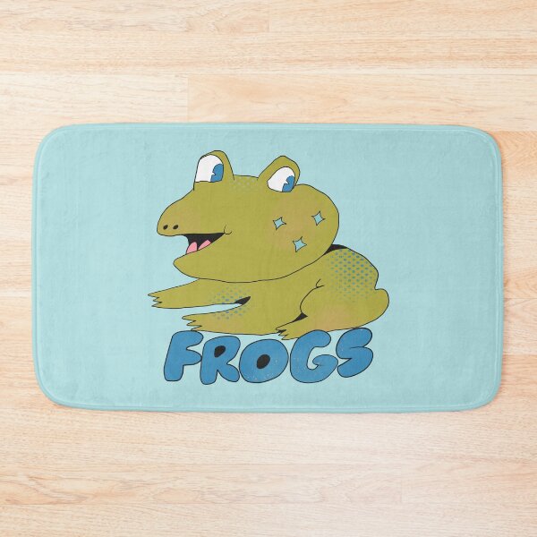 Item preview, Frogs (Blue) designed and sold by yellowflowerhut.
