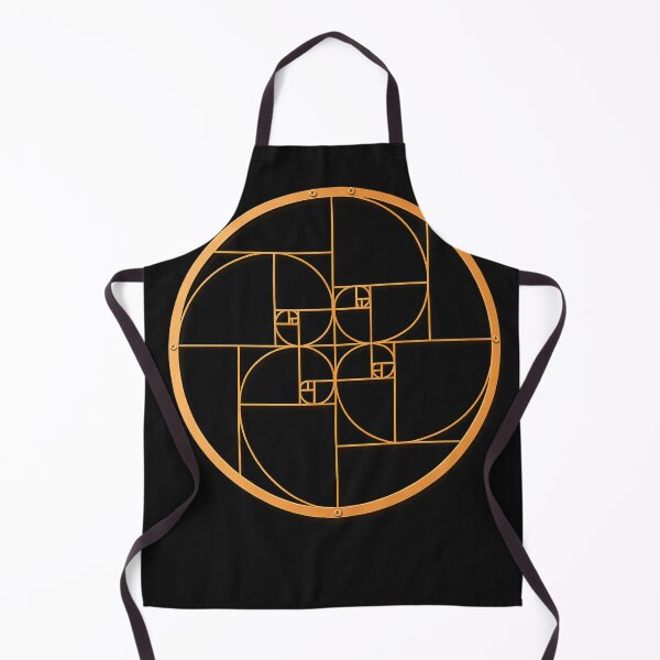 Item preview, Golden Ratio Fibonacci Spiral Sacred Geometry Design | Golden Rectangle Geometry Art designed and sold by Emoji Emblems.