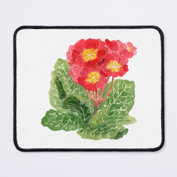 Item preview, April 28th birthday flower Red Primrose designed and sold by birthflower.