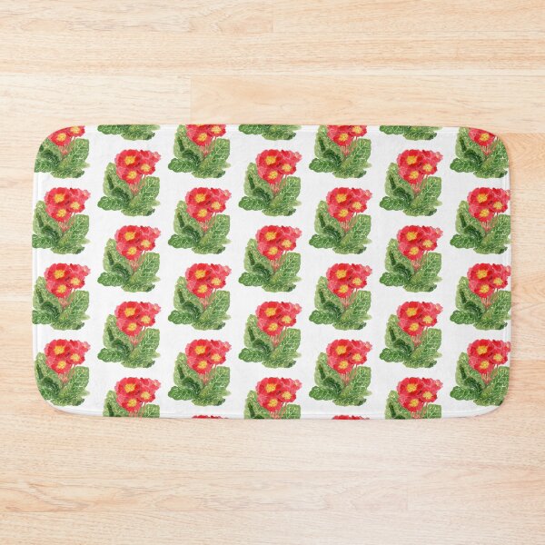 Item preview, April 28th birthday flower Red Primrose designed and sold by 366birthflower.