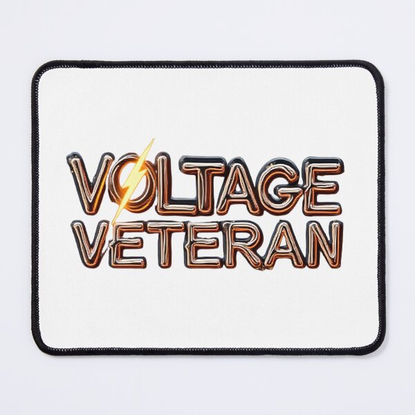 Item preview, Master Electrician Gift - Voltage Veteran Wire Typography Design designed and sold by Flownow.