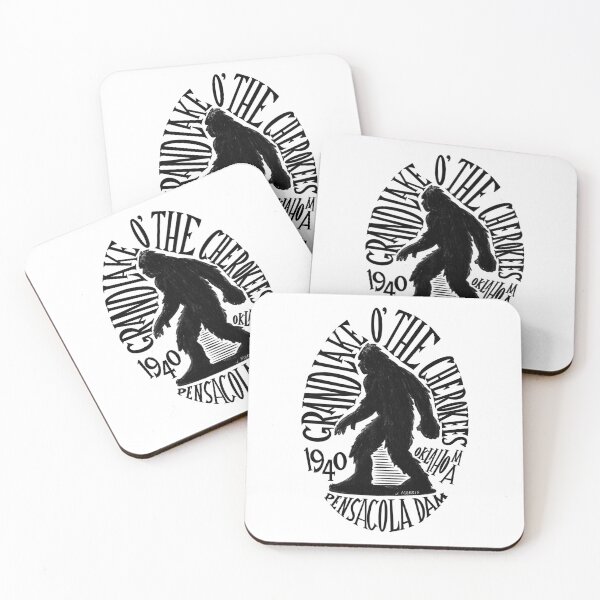 Item preview, Grand Lake O’ The Cherokees Bigfoot Design designed and sold by John Morris Illustration.