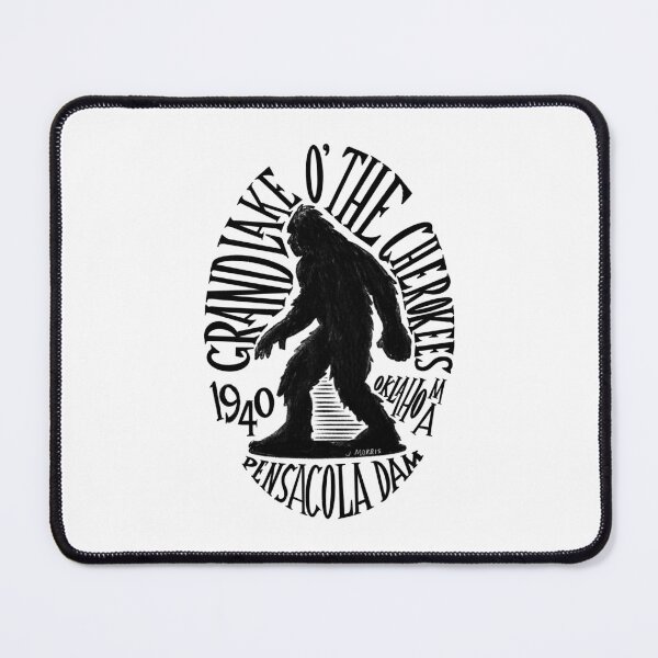 Item preview, Grand Lake O’ The Cherokees Bigfoot Design designed and sold by John Morris Illustration.