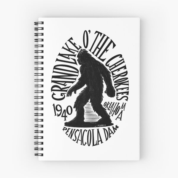Item preview, Grand Lake O’ The Cherokees Bigfoot Design designed and sold by John Morris Illustration.