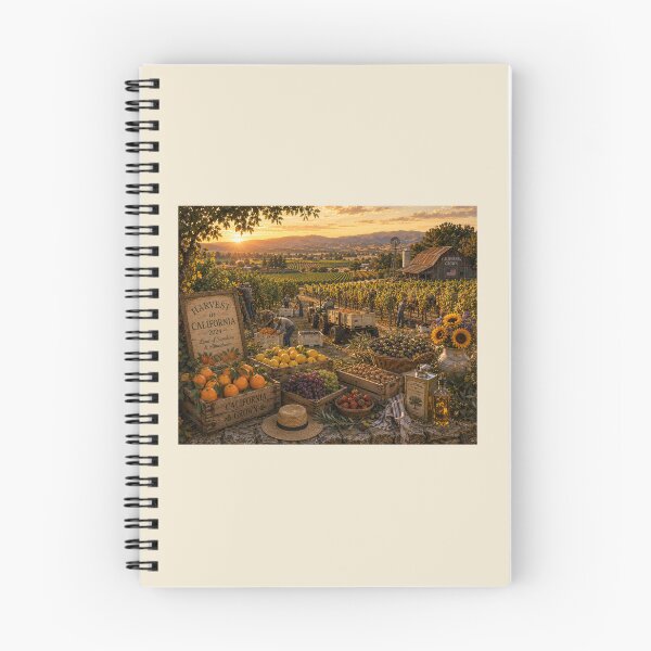 Item preview, Harvest in California designed and sold by Novel Works Studio.