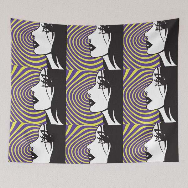 Item preview, Modern Pop and Op art Portrait of a Woman with a Gaze designed and sold by cremedecolor.