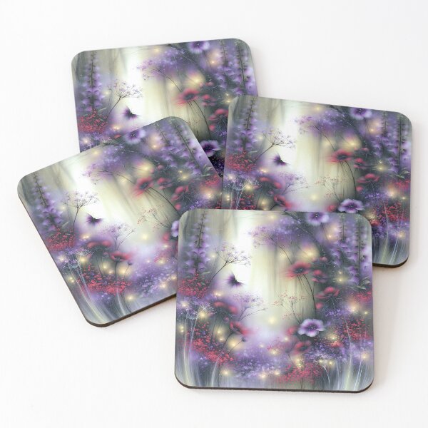 Item preview, The Luminous Clearing of Violet and Crimson designed and sold by bloorose.