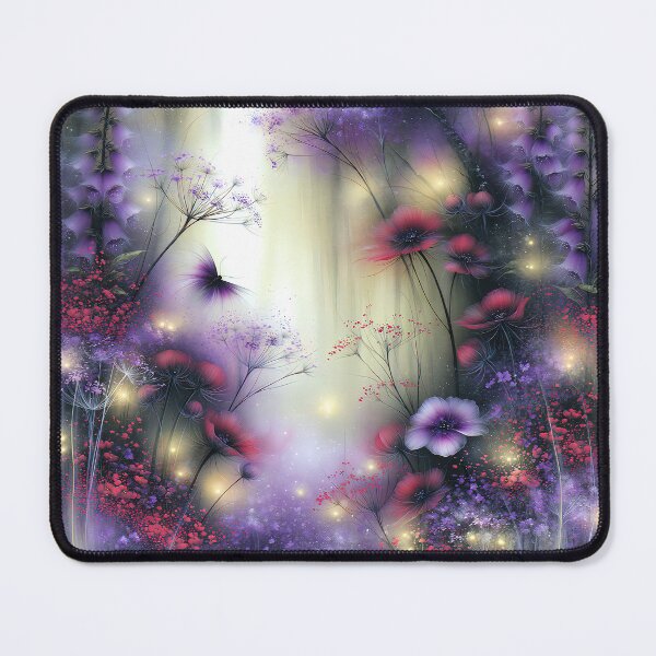 Item preview, The Luminous Clearing of Violet and Crimson designed and sold by bloorose.