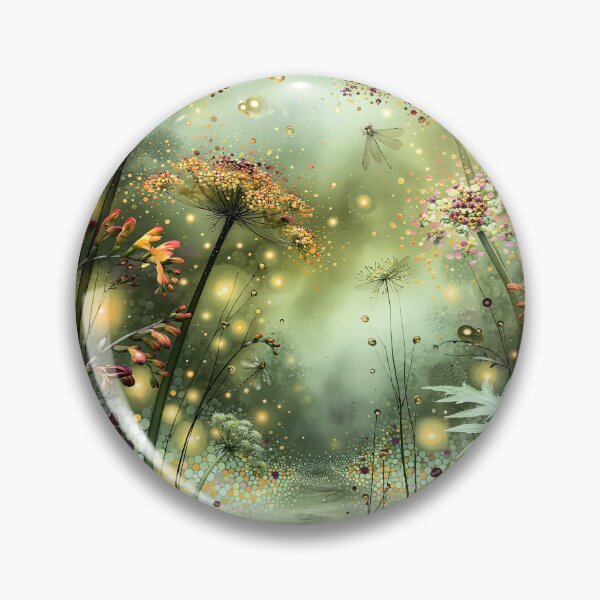 Item preview, The Luminescent Meadow of Emerald and Gold designed and sold by bloorose.