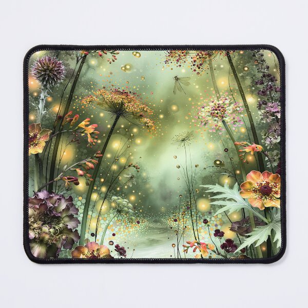 Item preview, The Luminescent Meadow of Emerald and Gold designed and sold by bloorose.