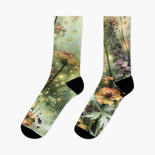Item preview, The Luminescent Meadow of Emerald and Gold designed and sold by bloorose.