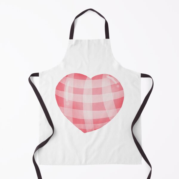Item preview, Checked red heart designed and sold by Navitaloves.
