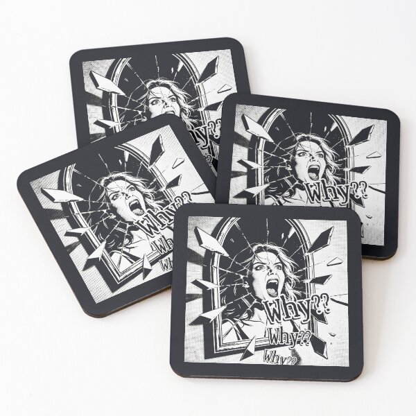 Item preview, Why? Why? Why? (fractured frustration) designed and sold by Cathedral of Curiosity.