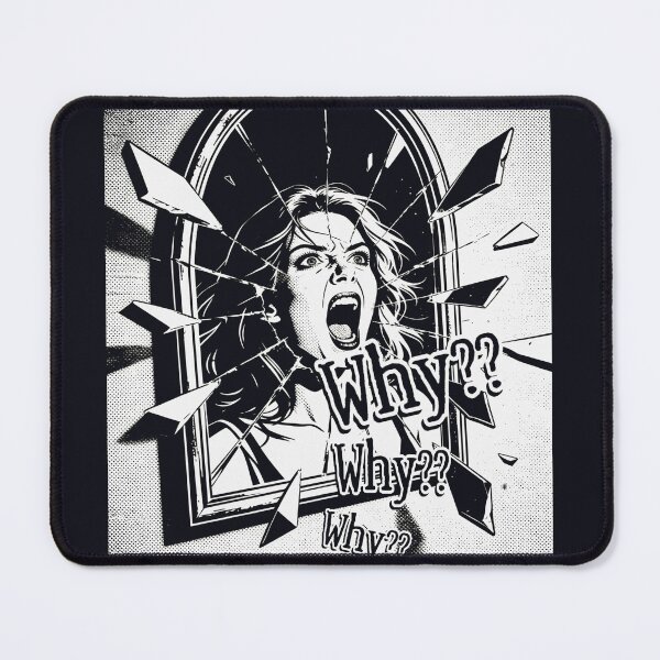 Item preview, Why? Why? Why? (fractured frustration) designed and sold by Cathedral of Curiosity.