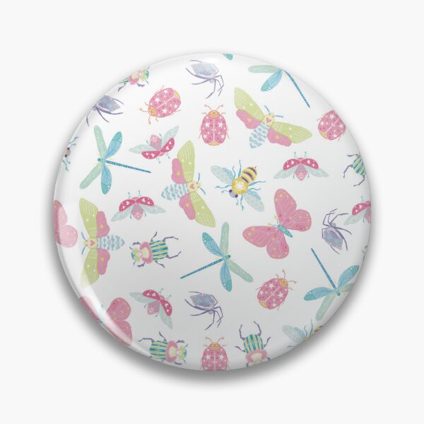 Item preview, Jumble of Bugs Insects - White designed and sold by Miwhi’s Shop.
