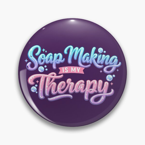 Item preview, Soap Making Is My Therapy designed and sold by Elisabeth Lucas.
