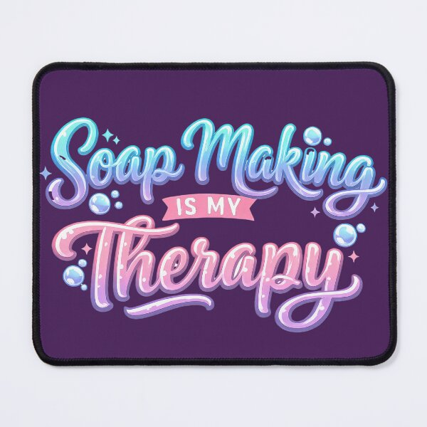 Item preview, Soap Making Is My Therapy designed and sold by Elisabeth Lucas.