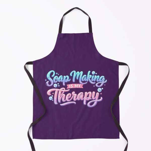 Item preview, Soap Making Is My Therapy designed and sold by Elisabeth Lucas.