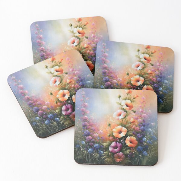 Item preview, The Glow of Dawn in the Wildflower Field designed and sold by bloorose.