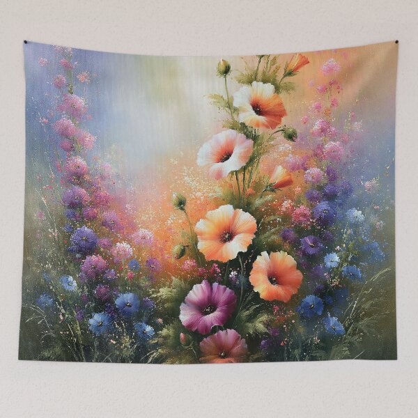 Item preview, The Glow of Dawn in the Wildflower Field designed and sold by bloorose.