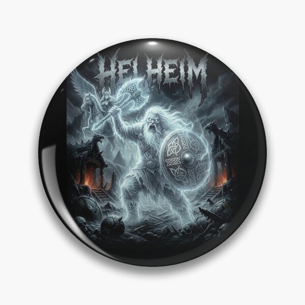 Item preview, Helheim Viking Ghost Warrior Norse Mythology Art designed and sold by DeimosArtIntl.